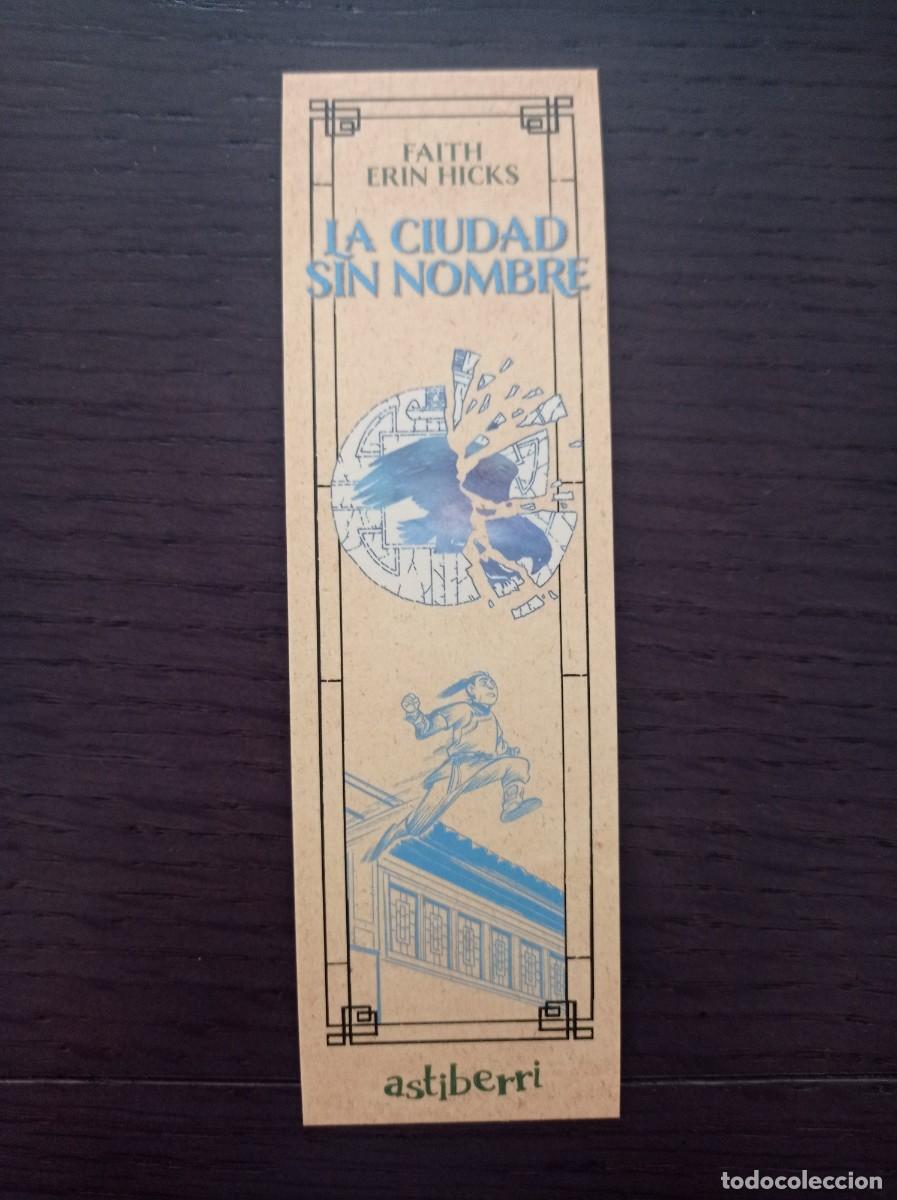 Coleccionismo Marcap&aacute;ginas: MARCAP&Aacute;GINAS. ASTIBERRI. FAITH ERIN HICKS. LA CIUDAD SIN NOMBRE