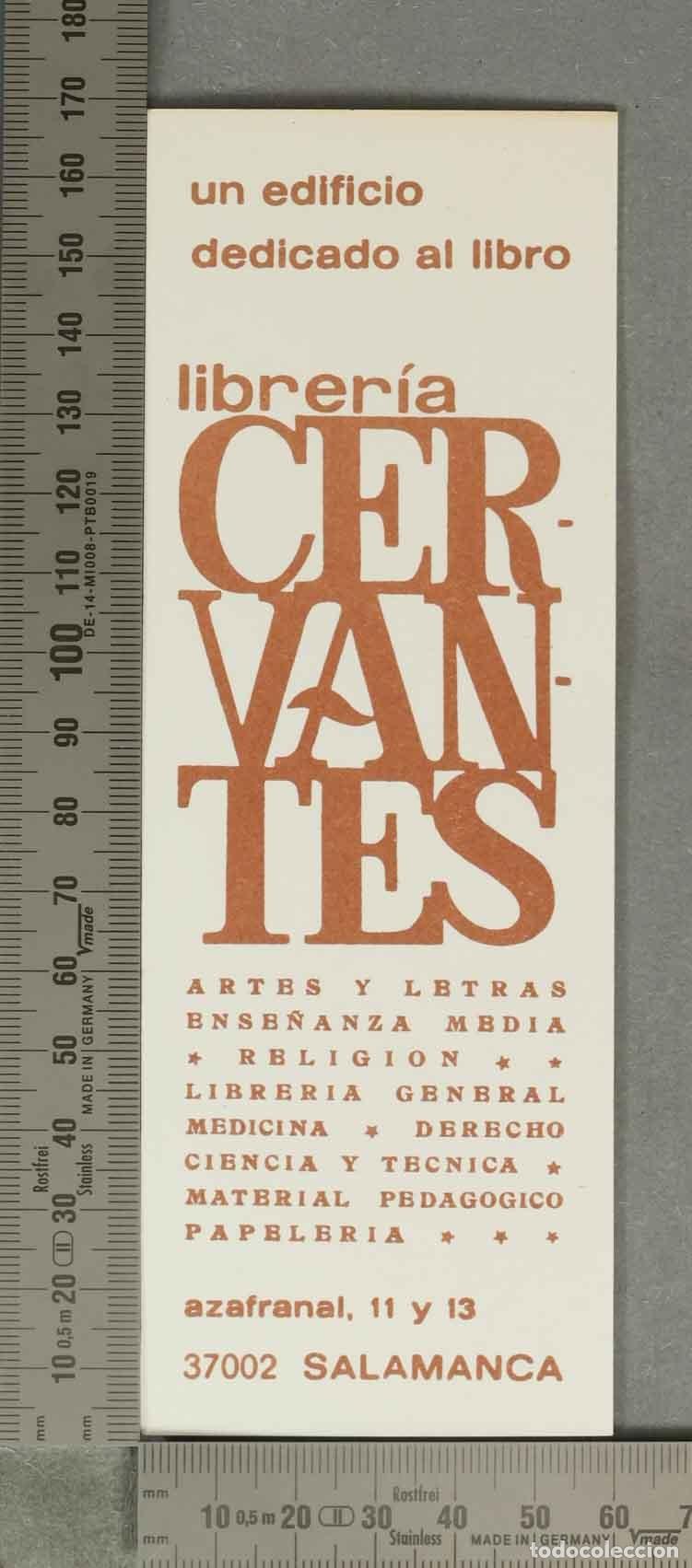 Coleccionismo Marcap&aacute;ginas: MARCAPAGINAS. Marcap&aacute;ginas Librer&iacute;a Cervantes Salamanca - Un edificio dedicado al libro