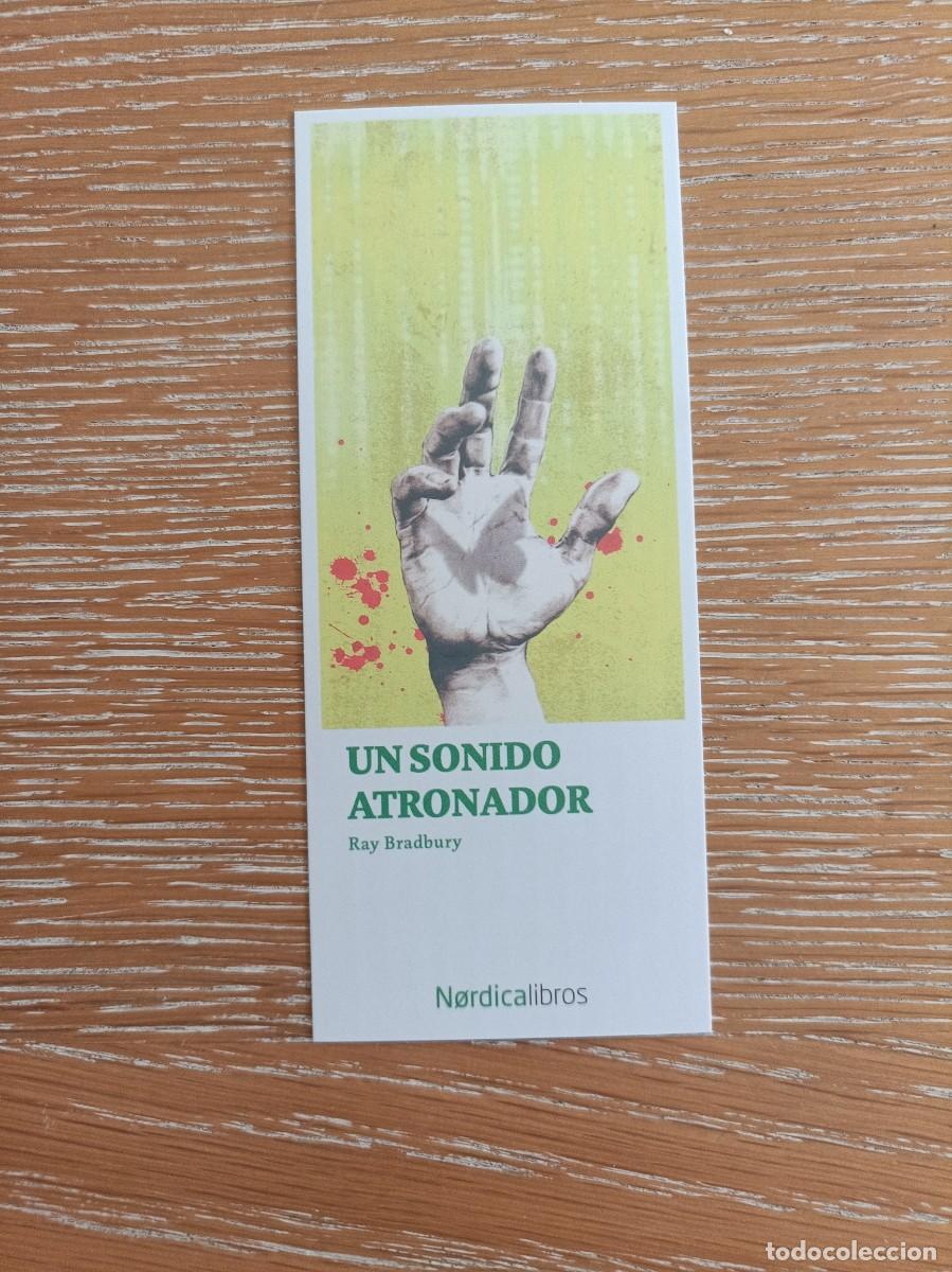 Coleccionismo Marcap&aacute;ginas: MARCAP&Aacute;GINAS - NORDICA LIBROS - UN SONIDO ATRONADOR - TAY BRADBURY