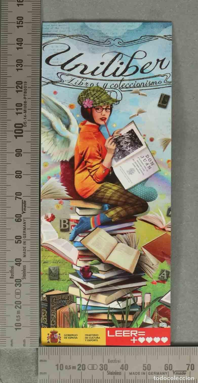 Collectionnisme Marque-pages: MARCAPAGINAS. Uniliber - Leer te da vidas extras - Fernando Vicente