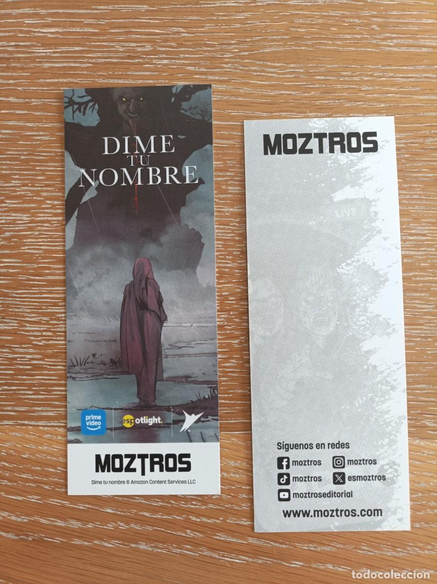 Coleccionismo Marcap&aacute;ginas: MARCAP&Aacute;GINAS - MOZTROS - DIME TU NOMBRE -
