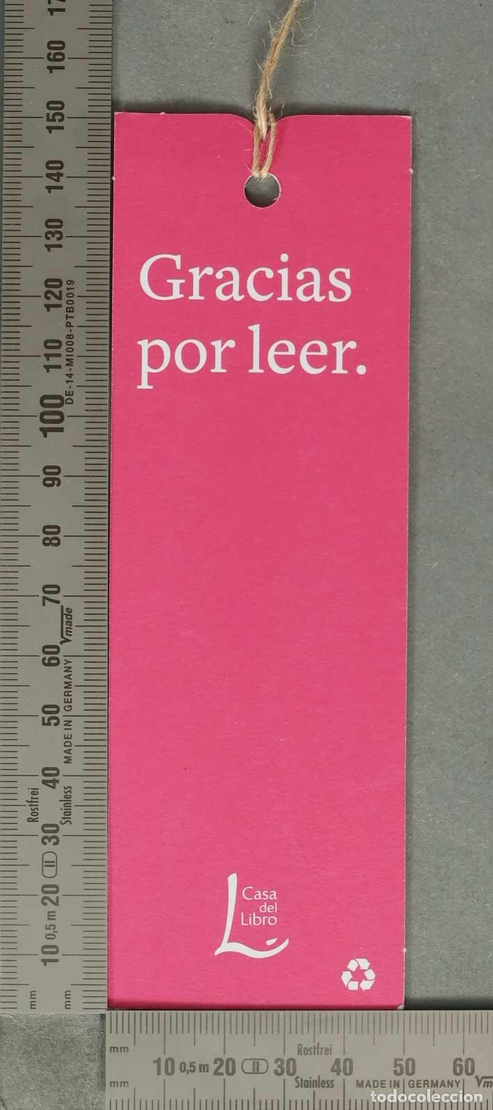 Coleccionismo Marcap&aacute;ginas: MARCAPAGINAS. Marcap&aacute;ginas Gracias por leer - Casa del Libro