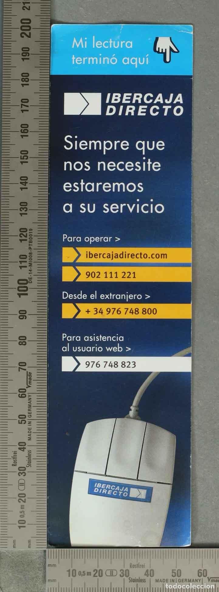 Coleccionismo Marcap&aacute;ginas: MARCAPAGINAS. Ibercaja Directo