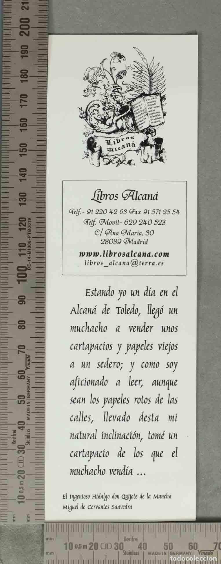 Coleccionismo Marcap&aacute;ginas: MARCAPAGINAS. Don Quijote de la Mancha - Miguel de Cervantes