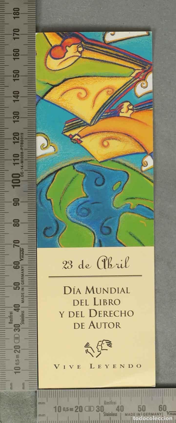 Coleccionismo Marcap&aacute;ginas: MARCAPAGINAS. D&iacute;a Mundial del Libro y del Derecho de Autor - 23 de abril