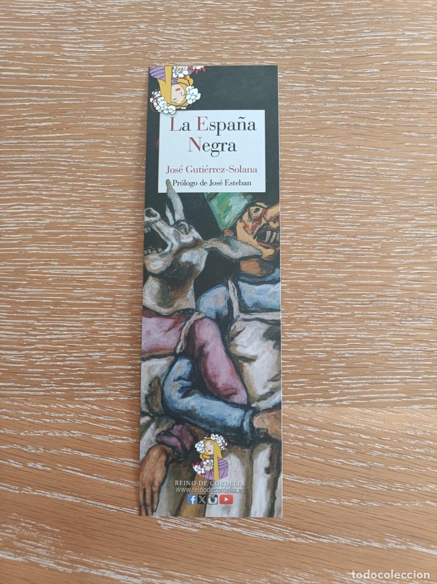 Coleccionismo Marcap&aacute;ginas: MARCAP&Aacute;GINAS - REINO DE CORDELIA - LA ESPA&Ntilde;A NEGRA - JOS&Eacute; GUTI&Eacute;RREZ SOLANA