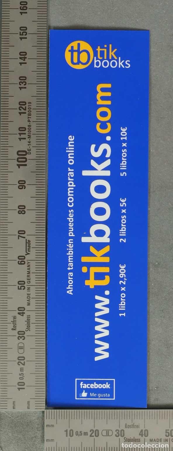 Coleccionismo Marcap&aacute;ginas: MARCAPAGINAS. Tik Books