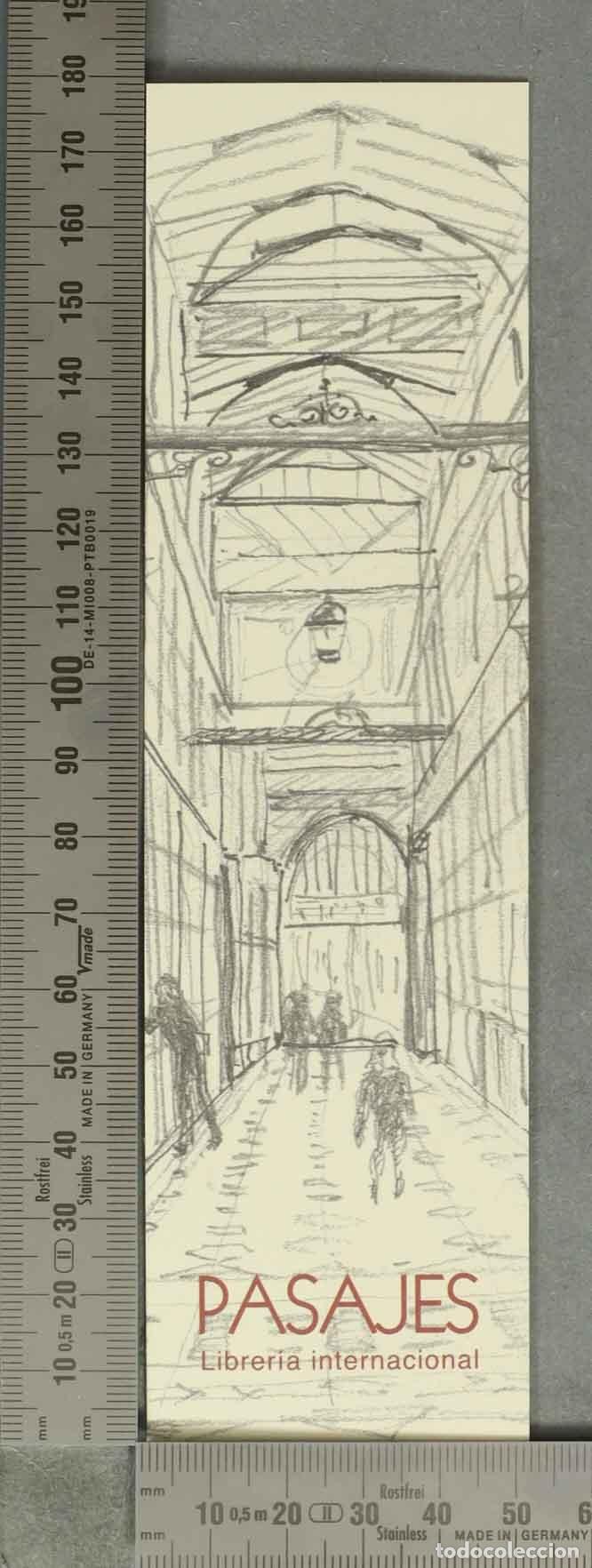 Coleccionismo Marcap&aacute;ginas: MARCAPAGINAS. Pasajes Librer&iacute;a Internacional - Pasaje interior abovedado