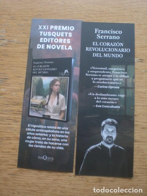 Coleccionismo Marcap&aacute;ginas: marcap&aacute;ginas corazon revolucionario, editorial Tusquets