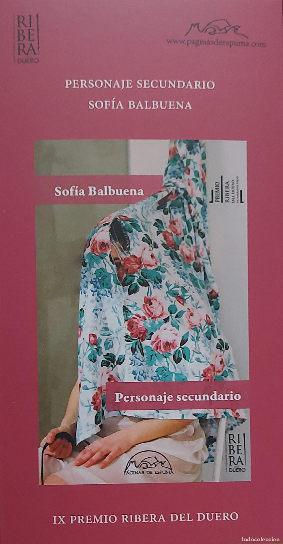 Sammeln von Lesezeichen: MARCAP&Aacute;GINAS - PAGINAS DE ESPUMA - SOFIA BALBUENA - PERSONAJE SECUNDARIO