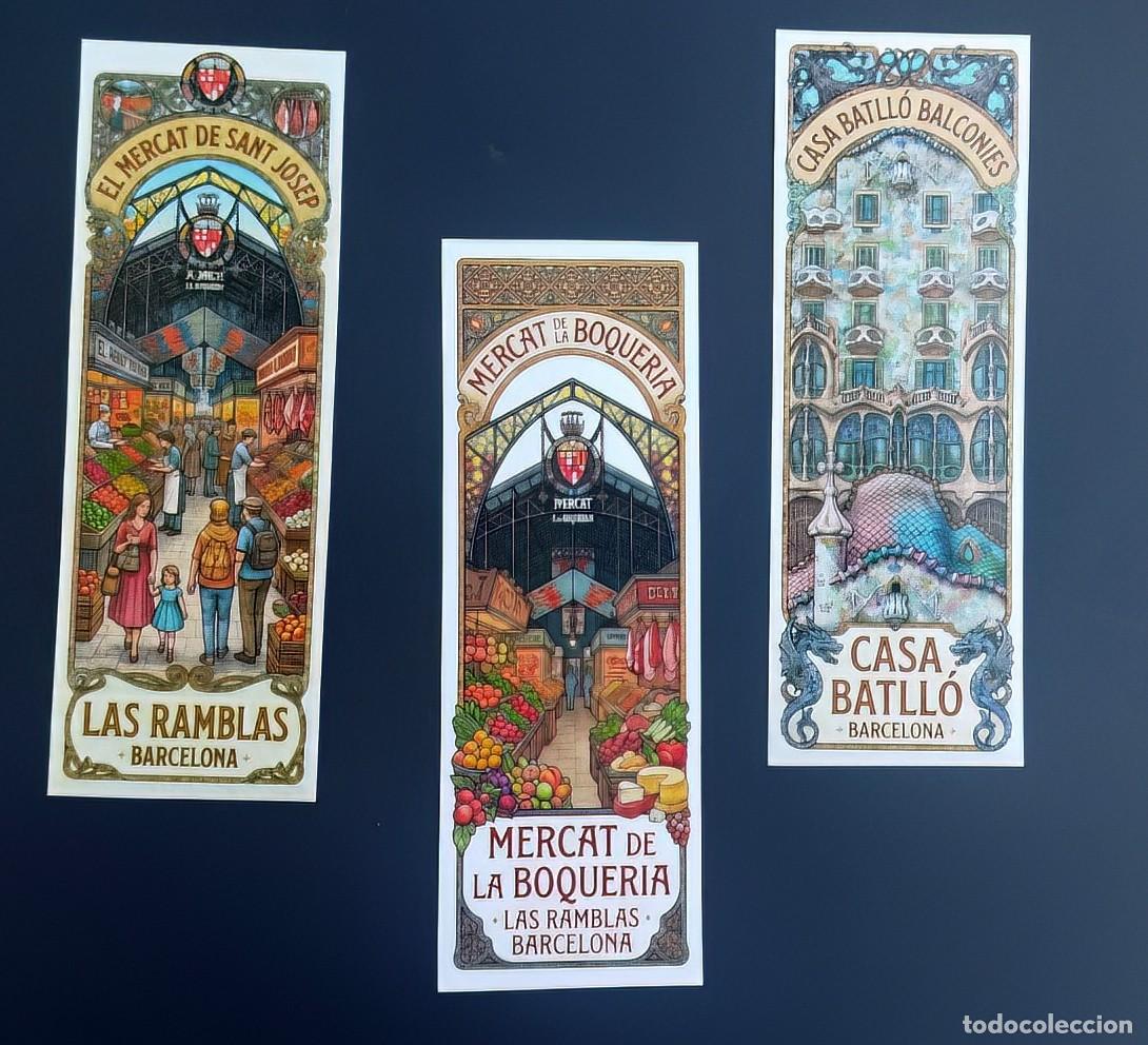 Coleccionismo marcap&aacute;ginas: 36 puntos de libro de la Barcelona modernista - Foto 4