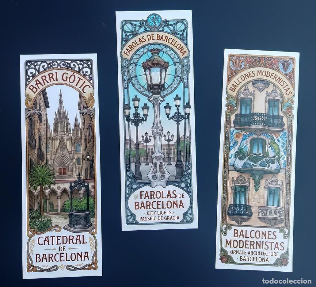 Coleccionismo marcap&aacute;ginas: 36 puntos de libro de la Barcelona modernista - Foto 5