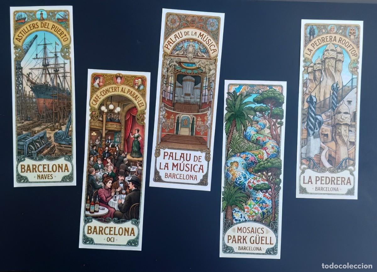 Coleccionismo marcap&aacute;ginas: 36 puntos de libro de la Barcelona modernista - Foto 7