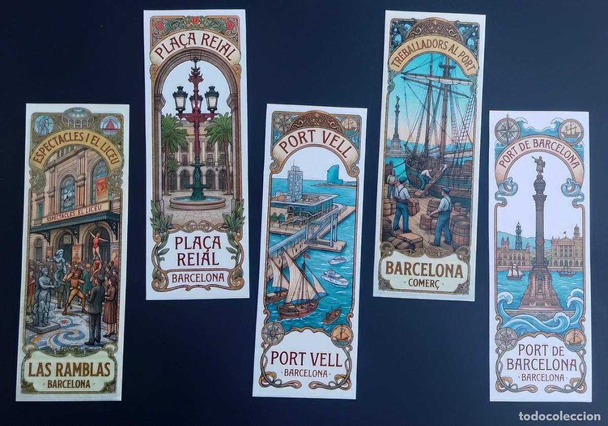 Coleccionismo marcap&aacute;ginas: 36 puntos de libro de la Barcelona modernista - Foto 9