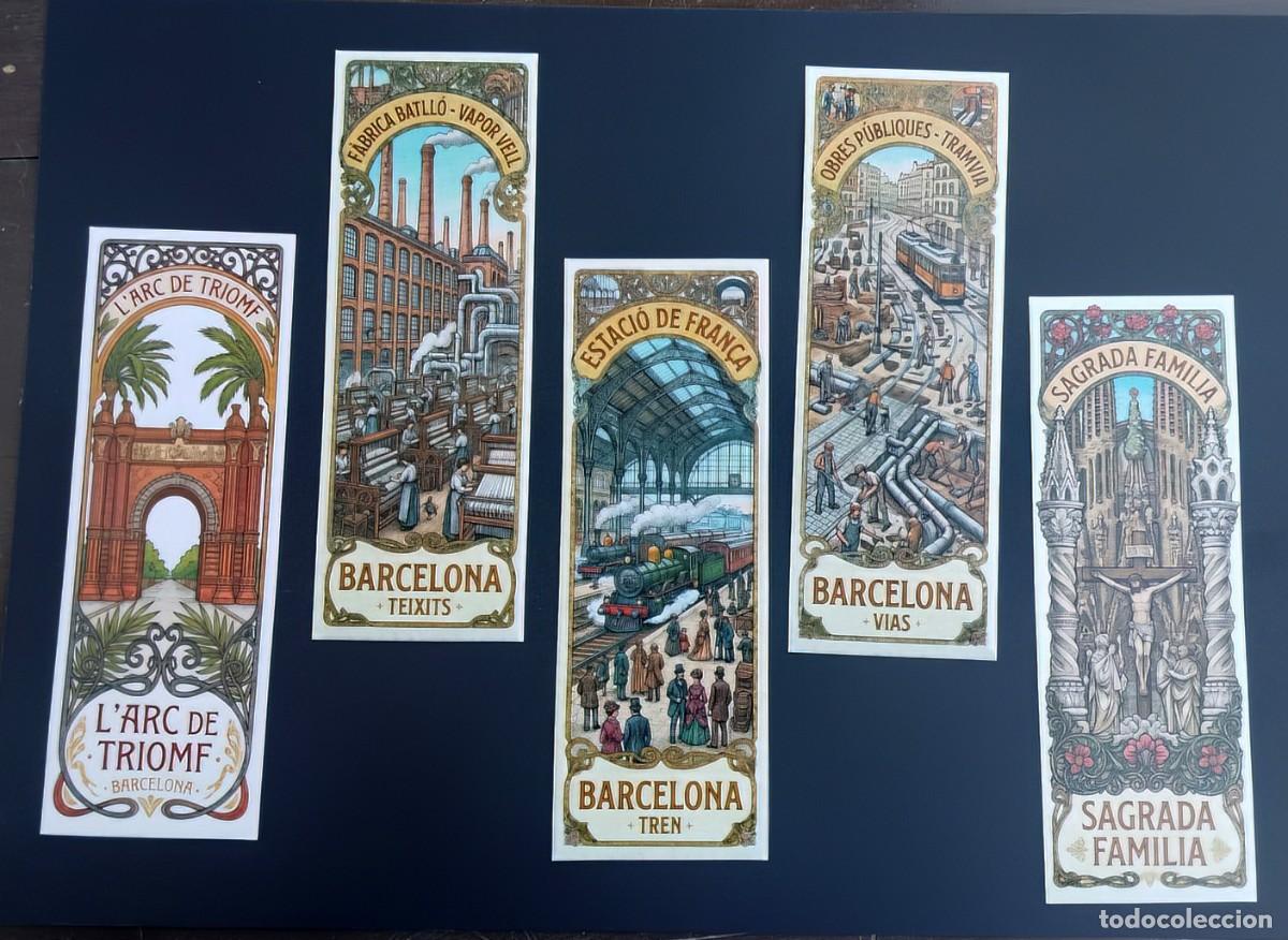 Coleccionismo marcap&aacute;ginas: 36 puntos de libro de la Barcelona modernista - Foto 11