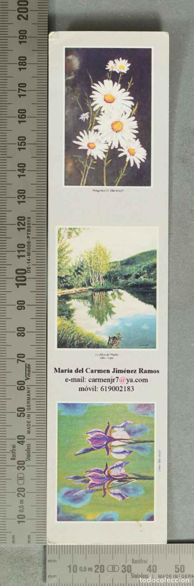 Coleccionismo Marcap&aacute;ginas: Mar&iacute;a del Carmen Jim&eacute;nez Ramos