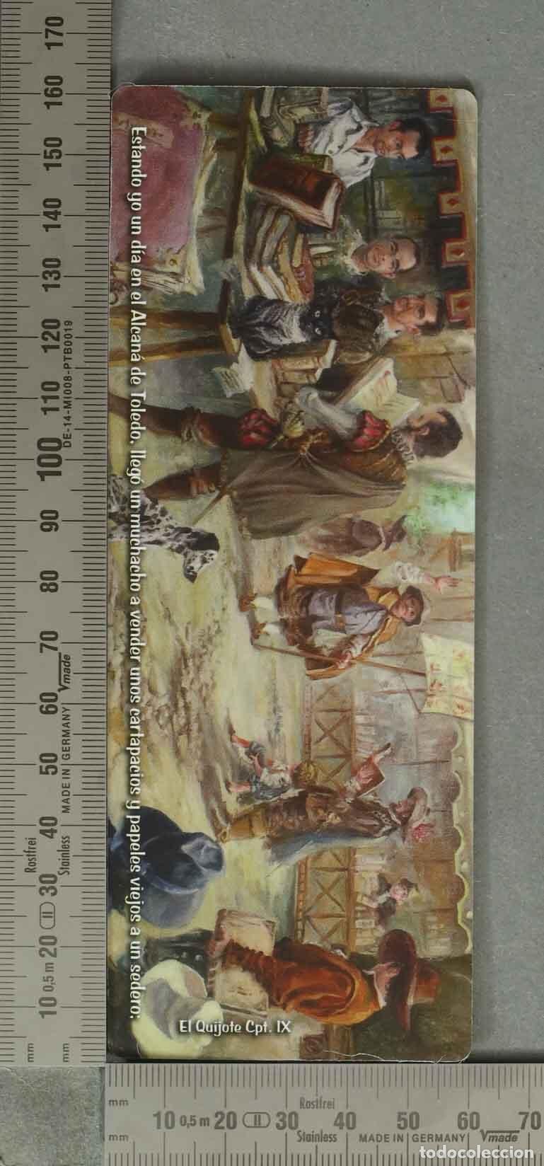 Coleccionismo Marcap&aacute;ginas: El Quijote - Cpt. IX - Librer&iacute;a Alcan&aacute;