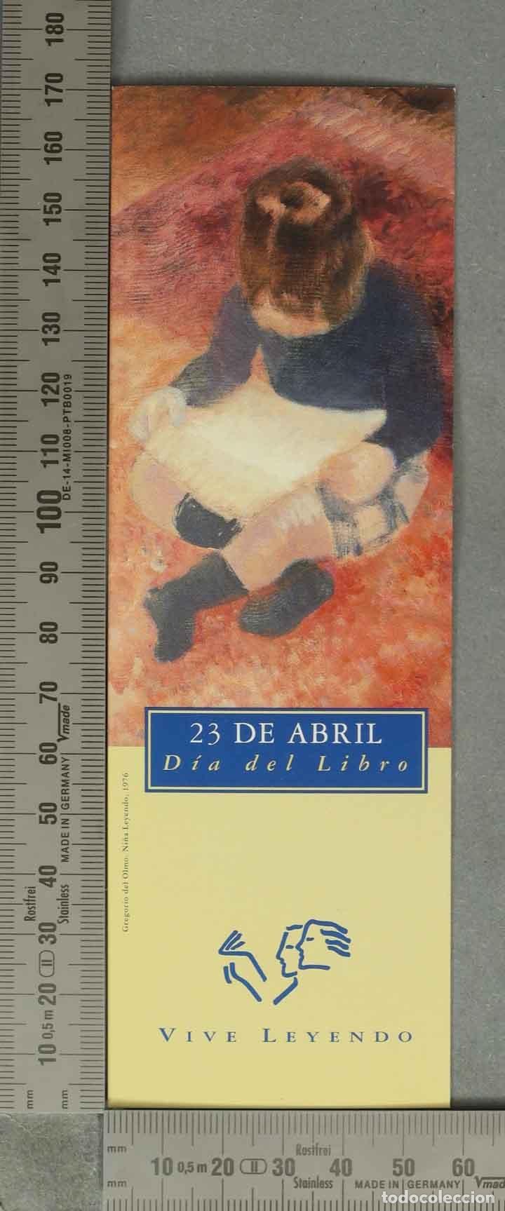 Coleccionismo Marcap&aacute;ginas: MARCAPAGINAS. Valor de la Palabra - 23 de Abril D&iacute;a del Libro - Vive Leyendo - Gregorio del Olmo, J