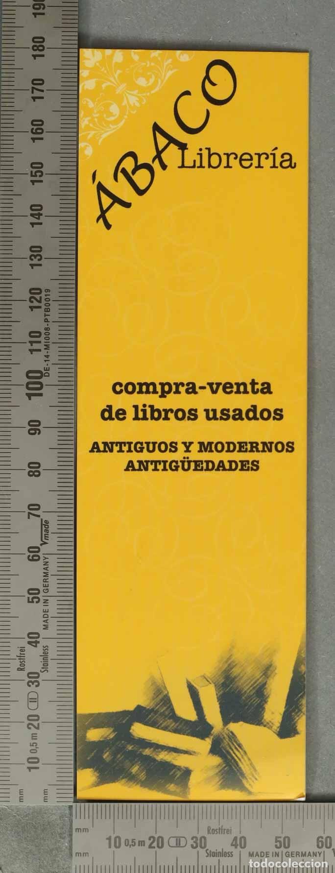 Coleccionismo Marcap&aacute;ginas: MARCAPAGINAS. Librer&iacute;a &Aacute;baco