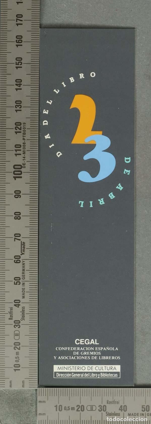 Coleccionismo Marcap&aacute;ginas: MARCAPAGINAS. D&iacute;a del libro 23 de abril - CEGAL - Ministerio de Cultura