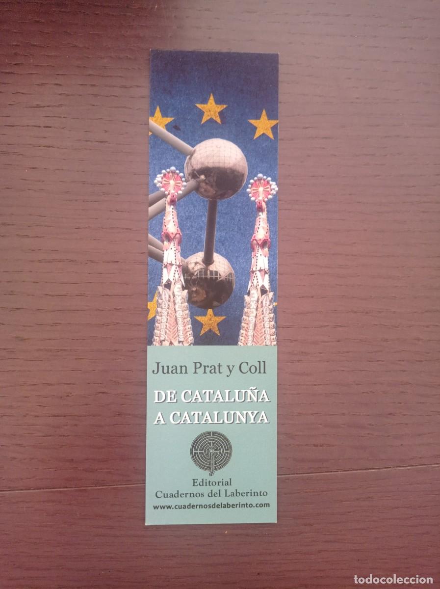 Coleccionismo Marcap&aacute;ginas: MARCAP&Aacute;GINAS. CUADERNOS DEL LABERINTO. JUAN PRAT Y COLL. DE CATALU&Ntilde;A A CATALUNYA
