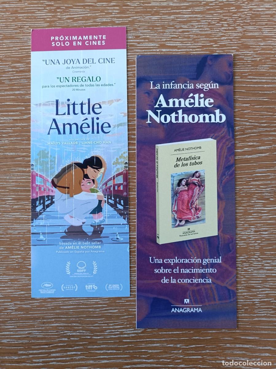 Sammeln von Lesezeichen: MARCAP&Aacute;GINAS - ANAGRAMA - METAF&Iacute;SICA DE LOS TUBOS - AMELIE NOTHOMB