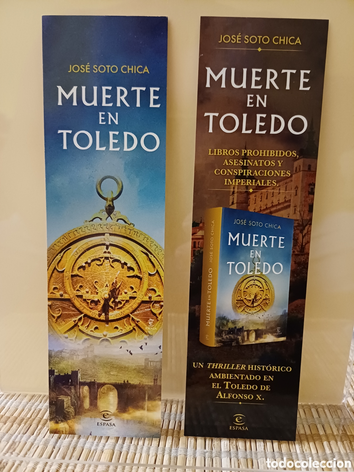 Coleccionismo Marcap&aacute;ginas: Marcap&aacute;ginas Muerte en Toledo
