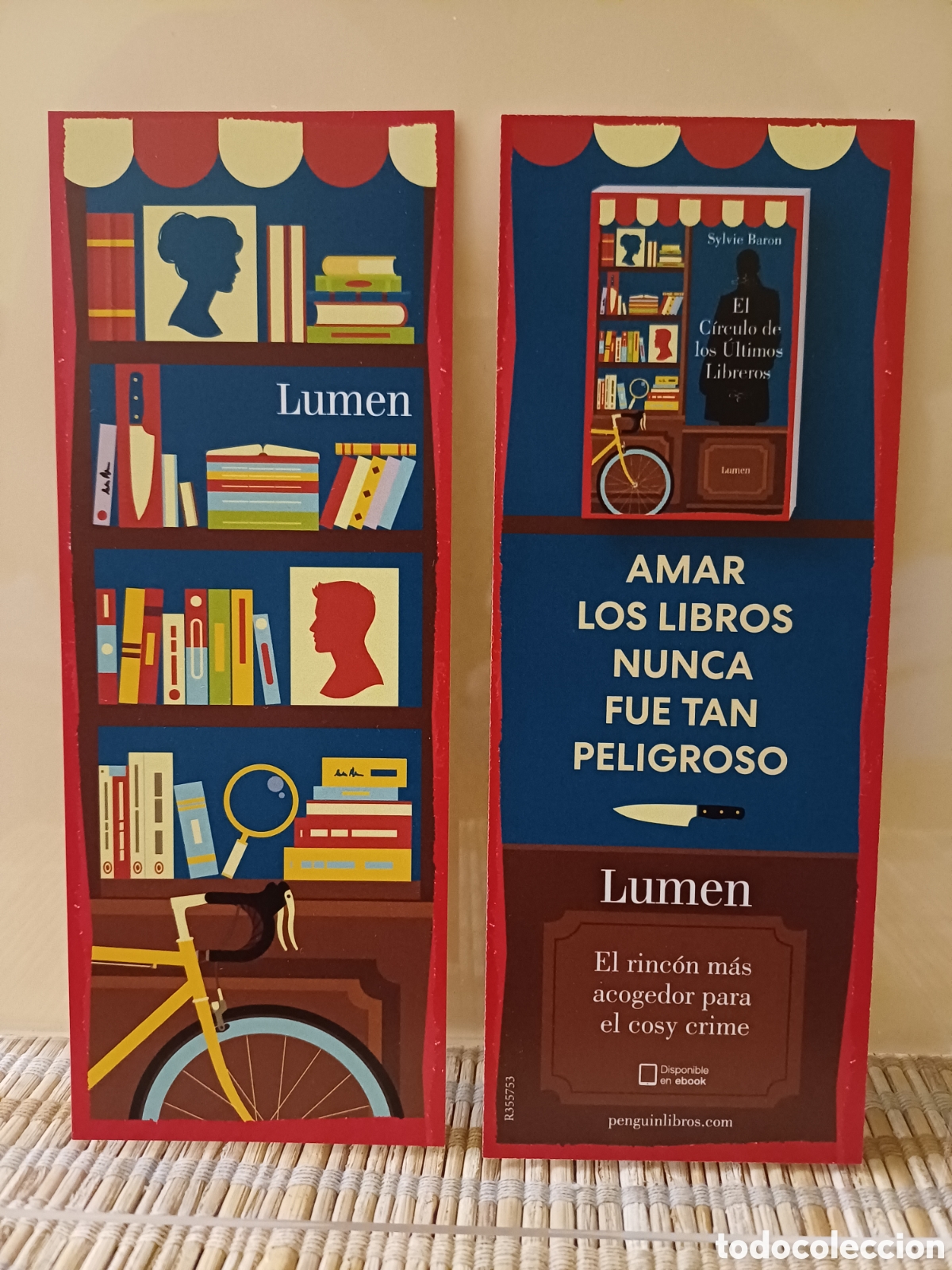 Coleccionismo Marcap&aacute;ginas: Marcap&aacute;ginas. Amar los libros nunca fue tan peligroso