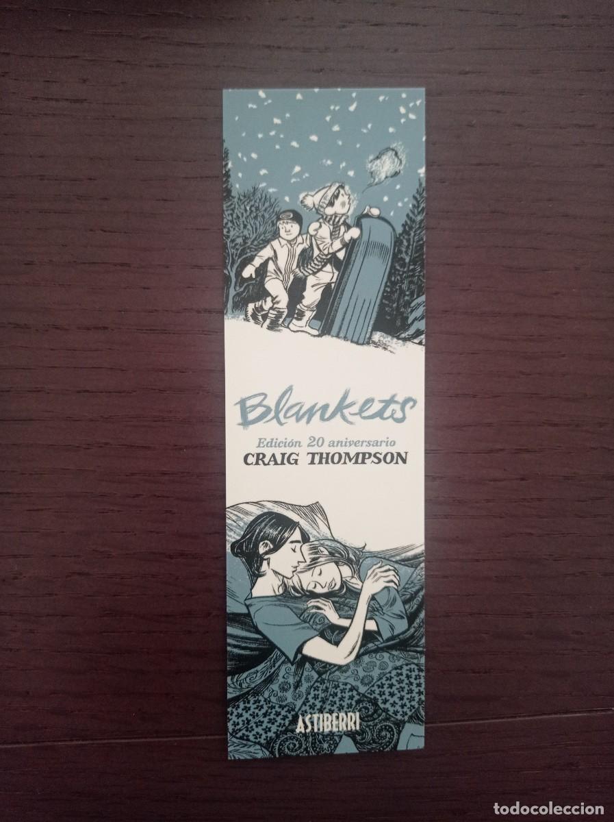 Coleccionismo Marcap&aacute;ginas: MARCAP&Aacute;GINAS. ASTIBERRI. CRAIG THOMPSON. BLANKETS