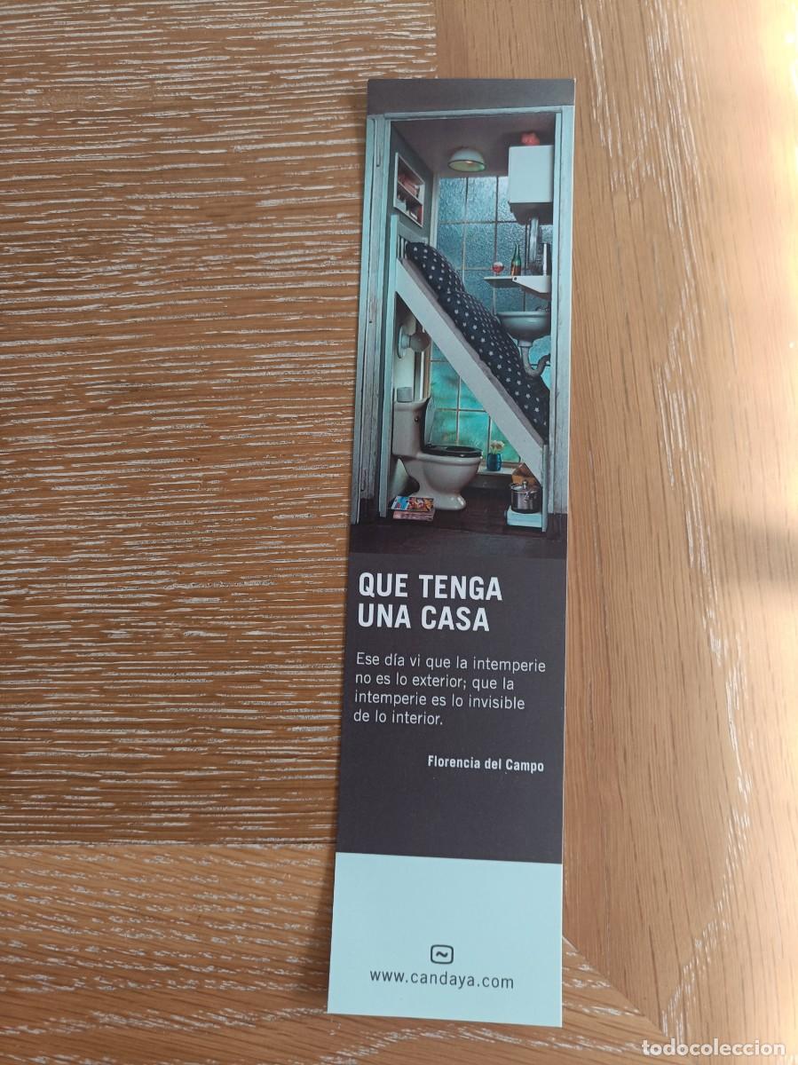 Coleccionismo Marcap&aacute;ginas: MARCAP&Aacute;GINAS - CANDAYA EDITORIAL - QUE TENGA UNA CASA - FLORENCIA DEL CAMPO