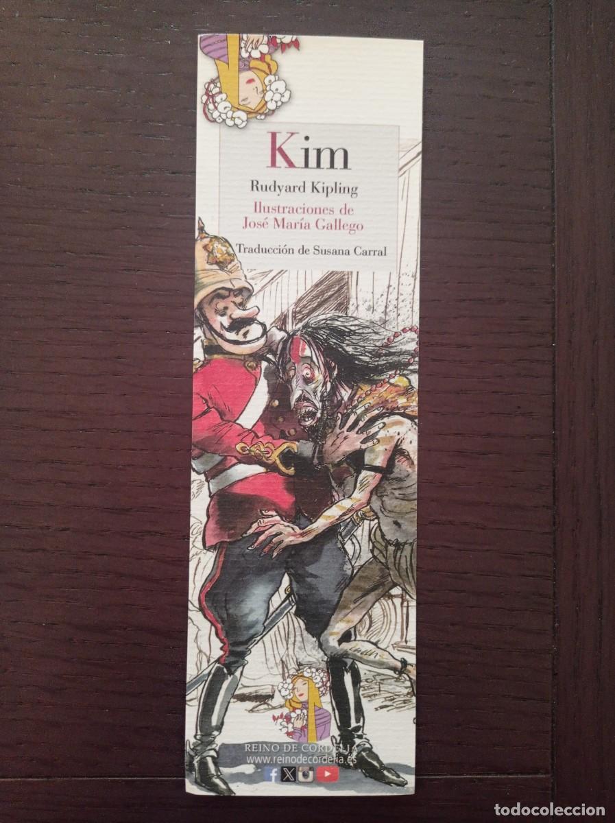 Coleccionismo Marcap&aacute;ginas: MARCAP&Aacute;GINAS. REINO DE CORDELIA. RUDYARD KIPLING. KIM