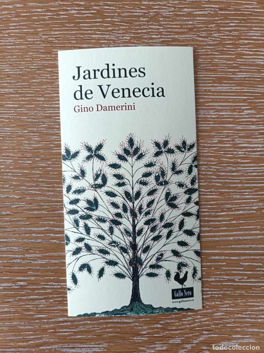 Coleccionismo Marcap&aacute;ginas: MARCAP&Aacute;GINAS - GALLO NERO - JARDINES DE VENECIA - GINO DAMERINI - GALLONERO