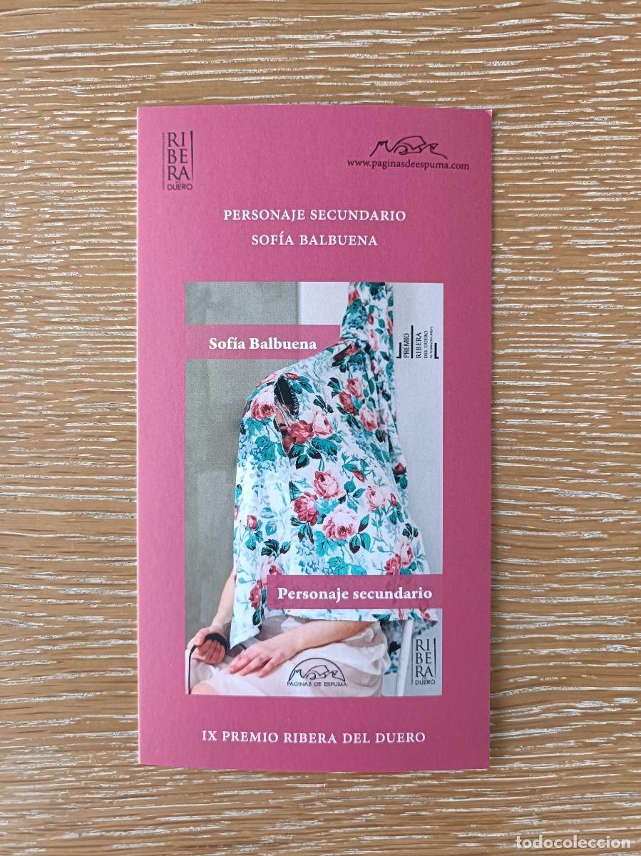 Coleccionismo Marcap&aacute;ginas: MARCAP&Aacute;GINAS - P&Aacute;GINAS DE ESPUMA - PERSONAJE SECUNDARIO - SOF&Iacute;A BALBUENA