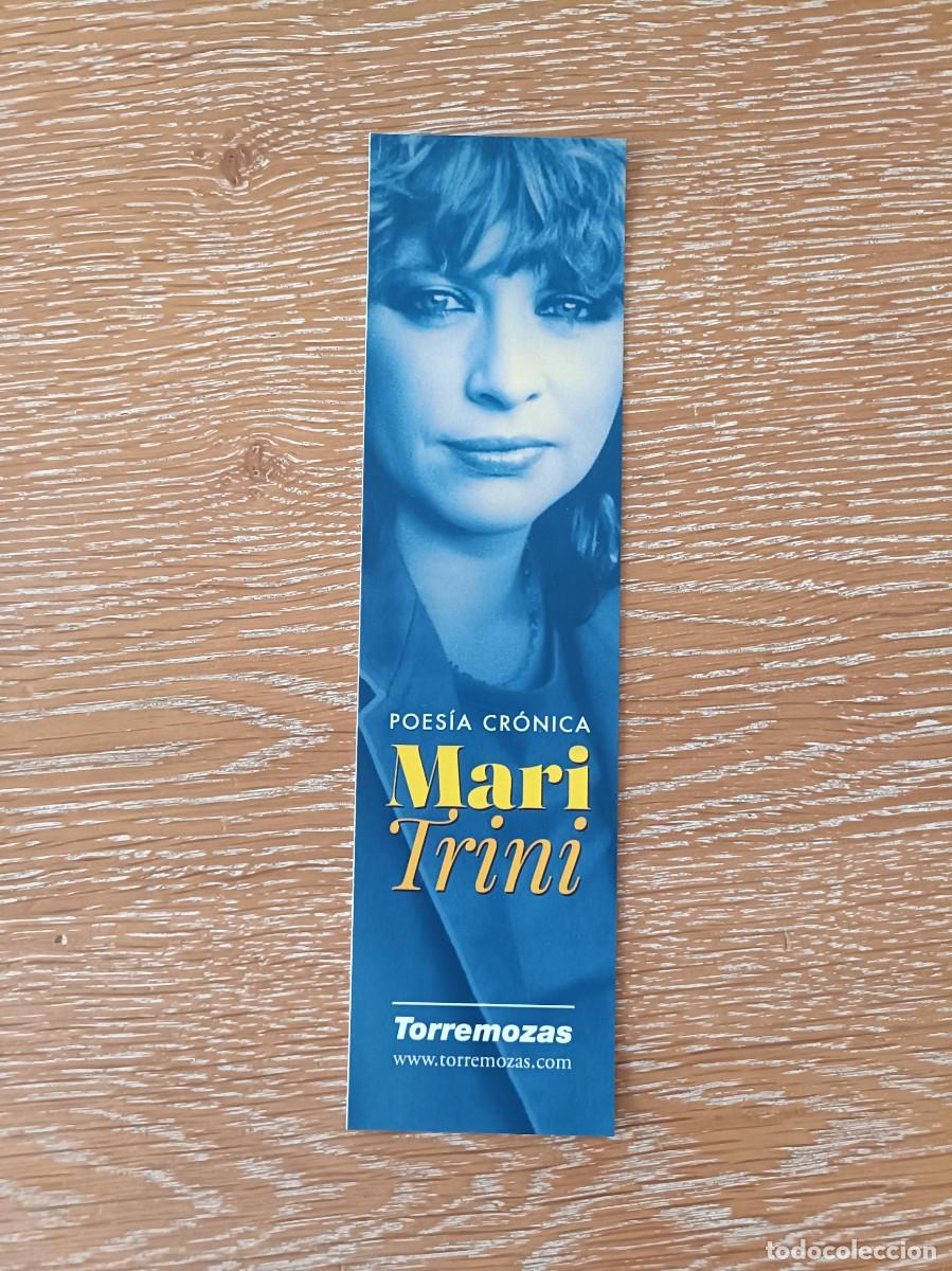 Coleccionismo Marcap&aacute;ginas: MARCAP&Aacute;GINAS - TORREMOZAS - MARI TRINI POES&Iacute;A CR&Oacute;NICA- CANTANTE