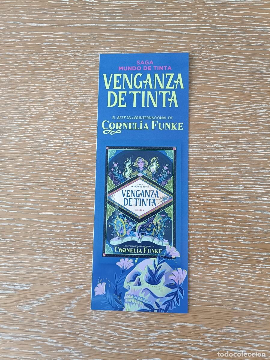 Coleccionismo Marcap&aacute;ginas: MARCAP&Aacute;GINAS - SIRUELA - VENGANZA DE TINTA - CORNELIA FUNKE