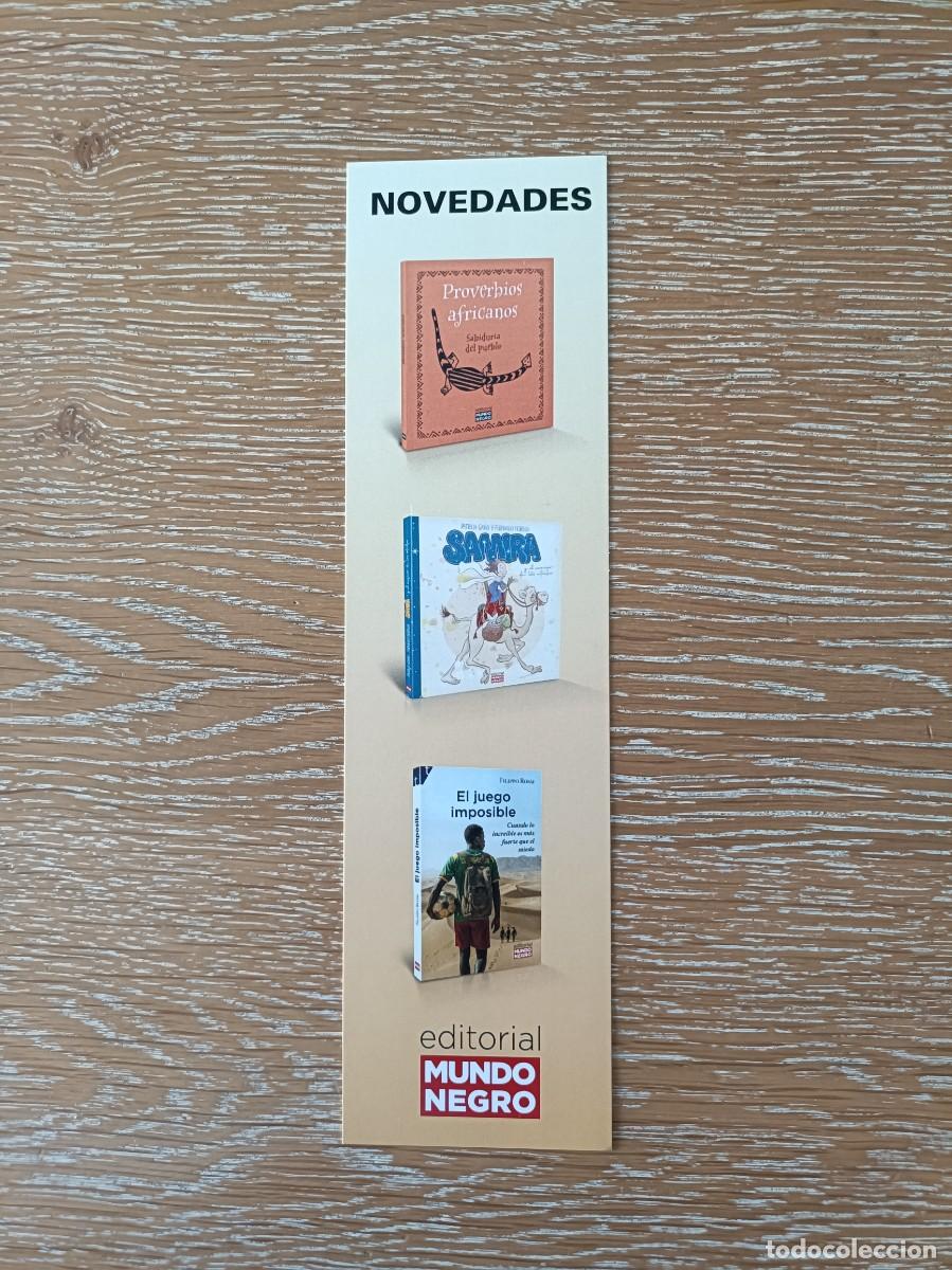 Coleccionismo Marcap&aacute;ginas: MARCAP&Aacute;GINAS - EDITORIAL EL MUNDO NEGRO