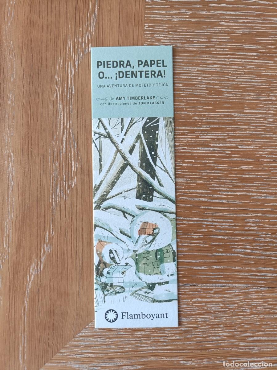 Coleccionismo Marcap&aacute;ginas: MARCAP&Aacute;GINAS - FLAMBOYANT - PIEDRA, PAPEL O ... DENTERA