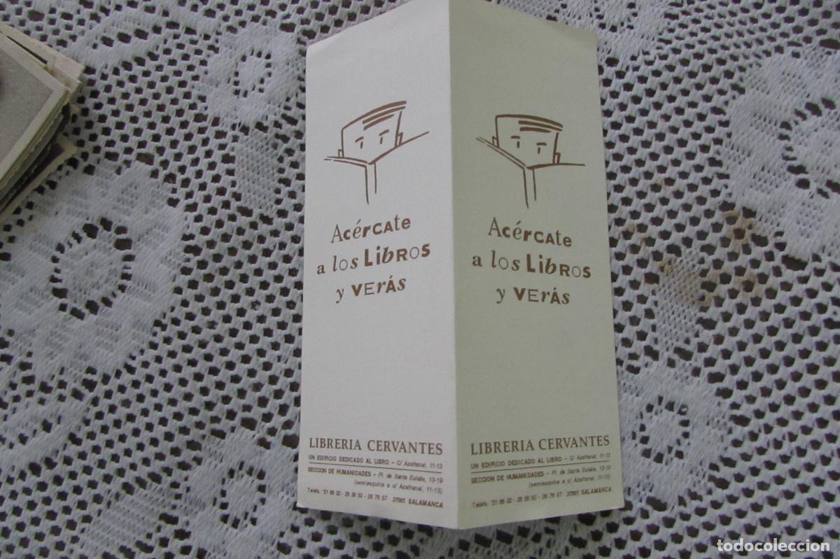 Coleccionismo Marcap&aacute;ginas: MARCAPAGINAS LIBRERIA CERVANTES SALAMANCA
