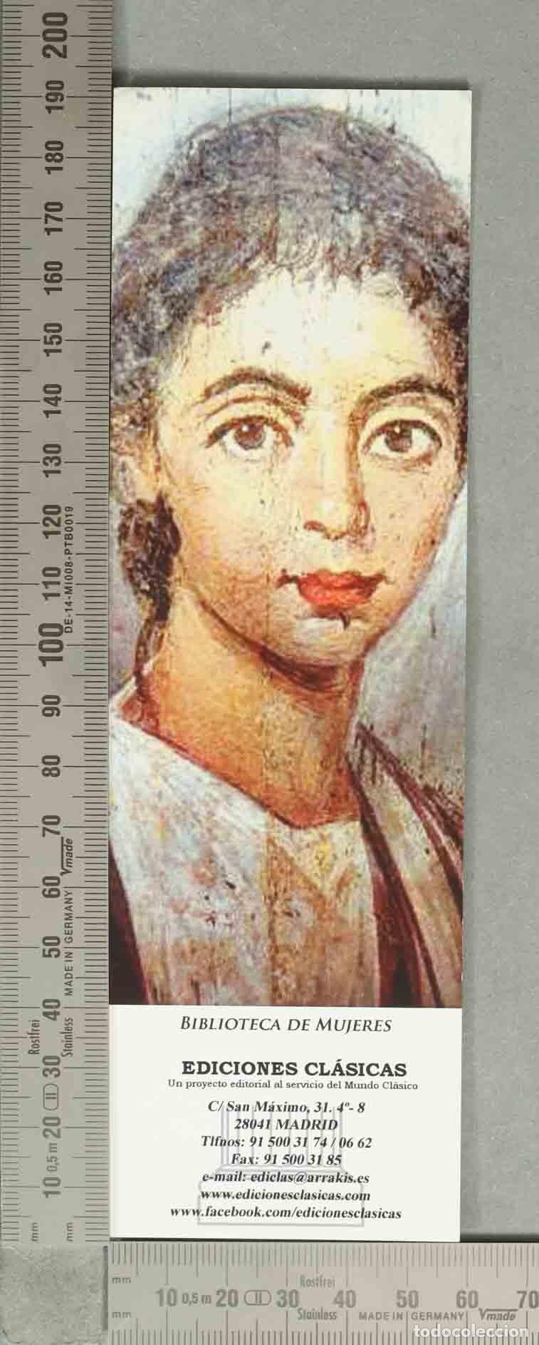 Coleccionismo Marcap&aacute;ginas: MARCAPAGINAS. Retrato de momia de El Fayum - Ediciones Cl&aacute;sicas