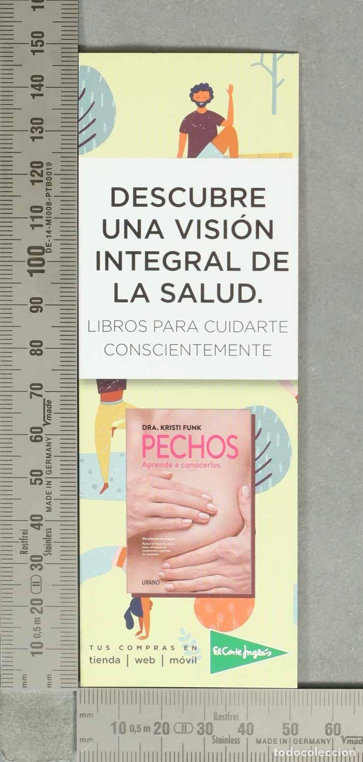 Coleccionismo Marcap&aacute;ginas: MARCAPAGINAS. Pechos: Cuidado y concienciaci&oacute;n - Dra. Kristi Funk - Urano