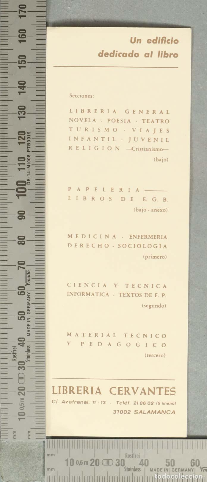 Coleccionismo marcap&aacute;ginas: MARCAPAGINAS. Un edificio dedicado al libro - Librer&iacute;a Cervantes - Foto 1