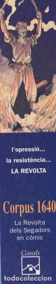 Coleccionismo Marcap&aacute;ginas: CORPUS 1640. LA REVOLTA DELS SEGADORS EN C&Ograve;MIC. CASALS. PUNTO DE LIBRO / MARCAP&Aacute;GINAS