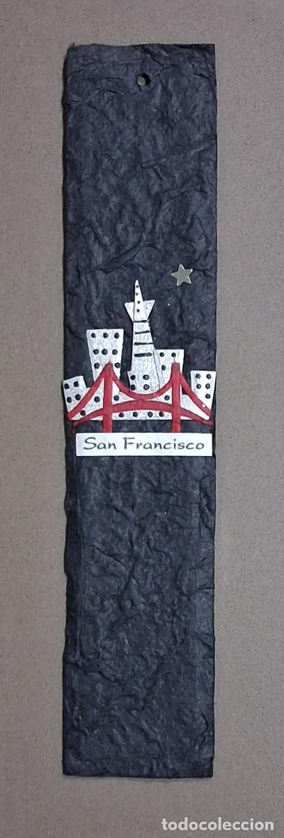 Coleccionismo Marcap&aacute;ginas: Punto de libro de San Francisco. 19 cm. En relieve. Muy buen estado
