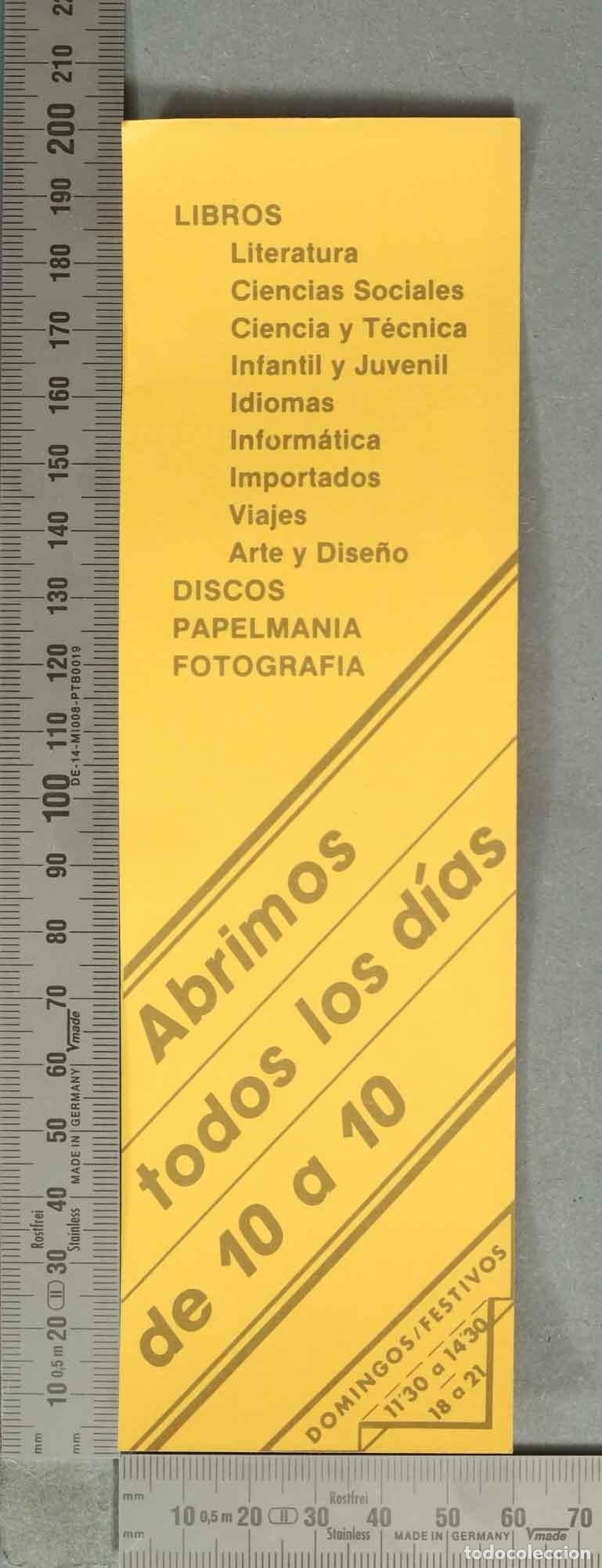 Coleccionismo Marcap&aacute;ginas: MARCAPAGINAS. Punto de venta y horarios - El Corte Ingl&eacute;s