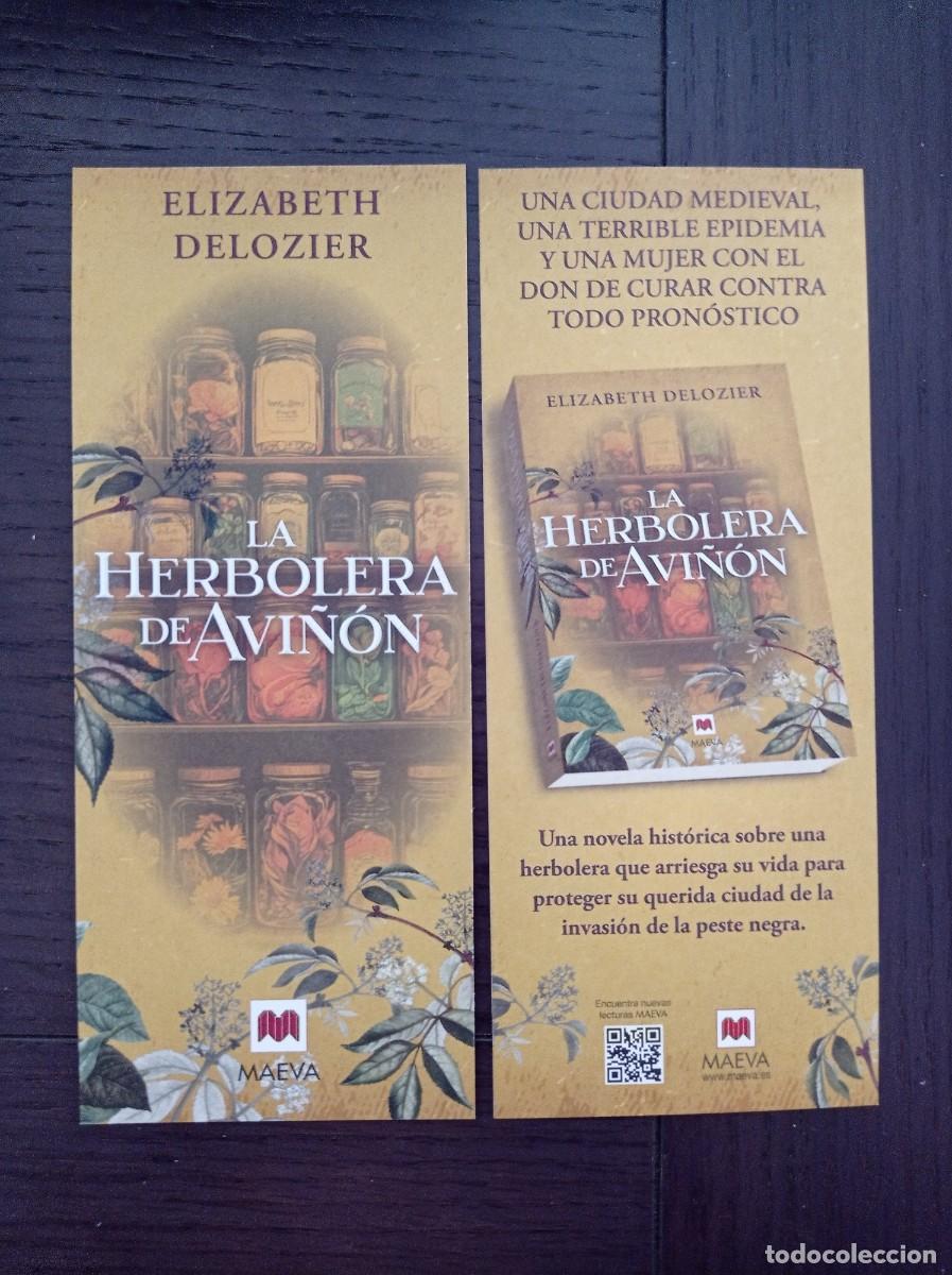 Coleccionismo Marcap&aacute;ginas: MARCAP&Aacute;GINAS. MAEVA. ELIZABETH DELOZIER. LA HERBOLERA DE AVI&Ntilde;&Oacute;N