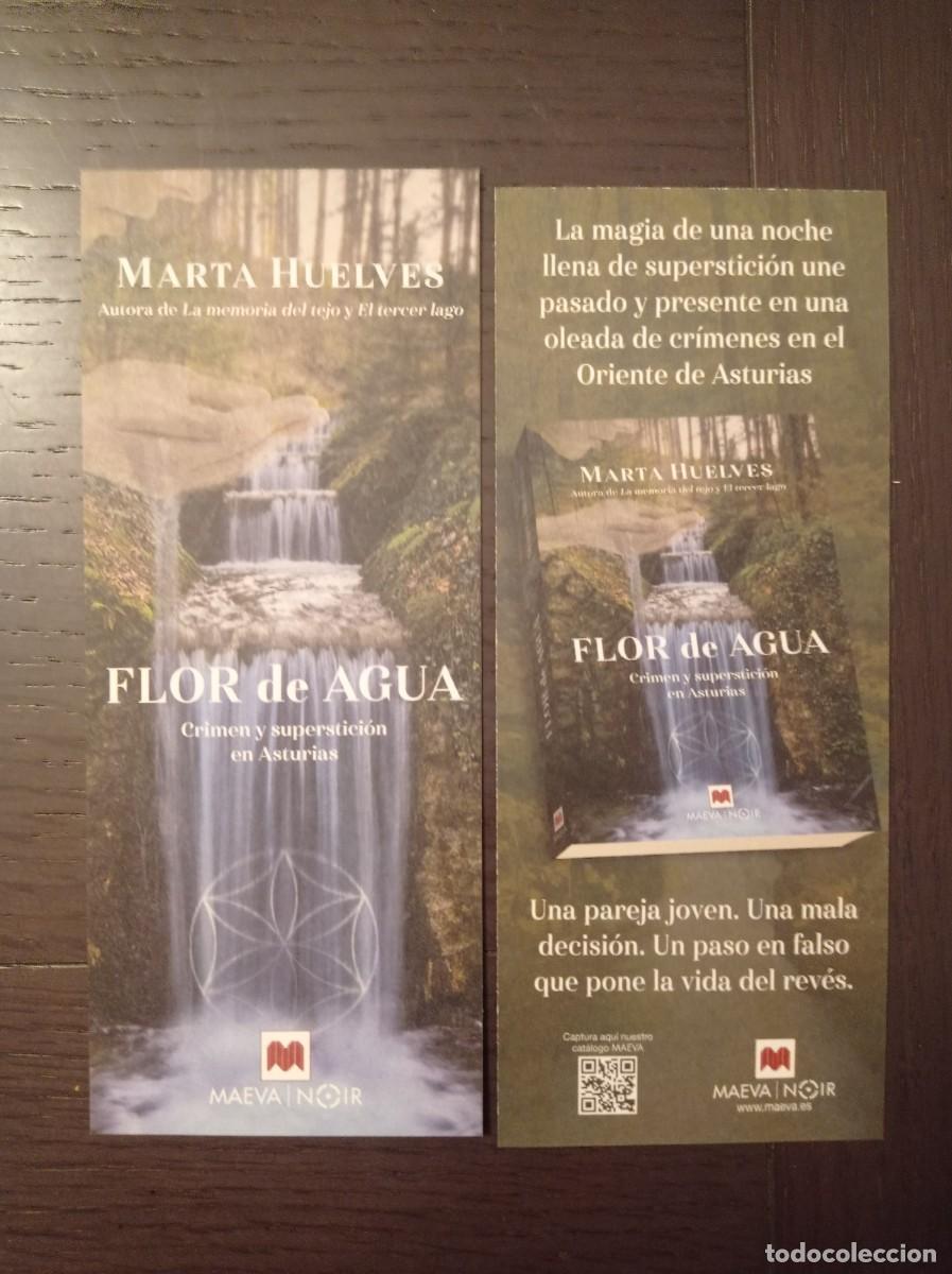 Coleccionismo Marcap&aacute;ginas: MARCAP&Aacute;GINAS. MAEVA. MARTA HUELVES. FLOR DE AGUA