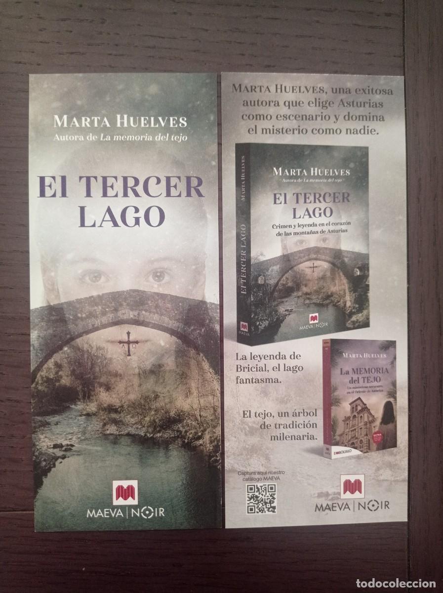 Coleccionismo Marcap&aacute;ginas: MARCAP&Aacute;GINAS. MAEVA. MARTA HUELVES. EL TERCER LAGO