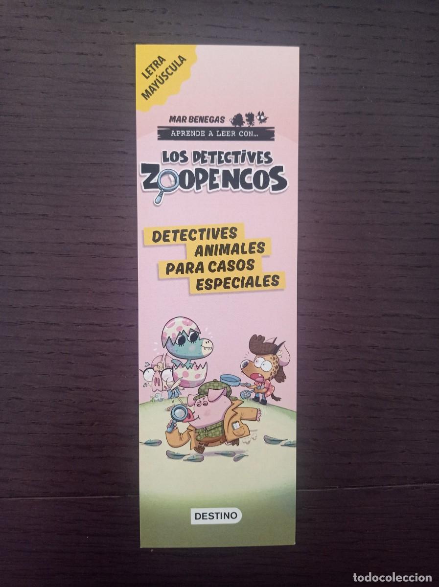 Coleccionismo Marcap&aacute;ginas: MARCAP&Aacute;GINAS. DESTINO. MAR BENEGAS. LOS DETECTIVES ZOOPENCOS