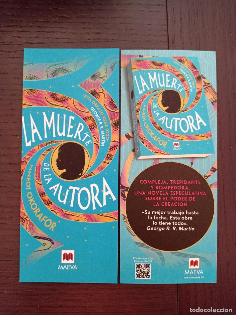 Coleccionismo Marcap&aacute;ginas: MARCAP&Aacute;GINAS. MAEVA. NNEDI OKORAFOR. LA MUERTE DE LA AUTORA