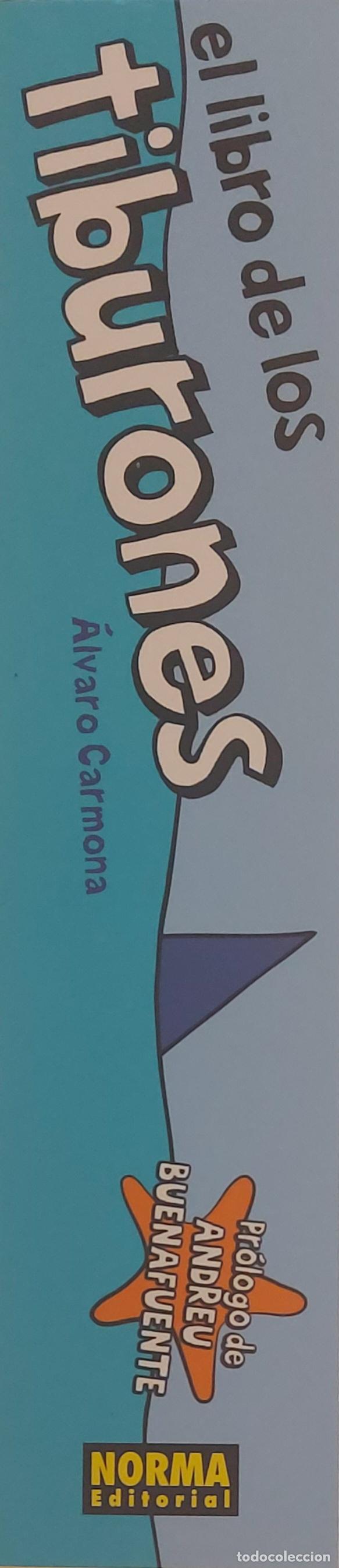 Coleccionismo Marcap&aacute;ginas: MARCAPAGINAS - NORMA - EL LIBRO DE LOS TIBURONES.